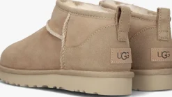UGG vachtlaarzen w classic ultra mini beige New