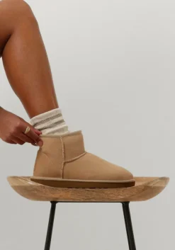 UGG vachtlaarzen w classic mini ii beige Sale