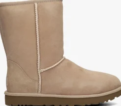 UGG vachtlaarzen w classic short ii beige Discount