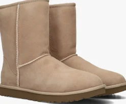 UGG vachtlaarzen w classic short ii beige Discount