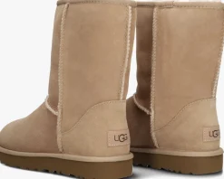 UGG vachtlaarzen w classic short ii beige Discount