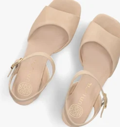 UNISA sandalen met hak ney beige Hot