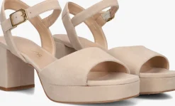 UNISA sandalen met hak ney beige Sale