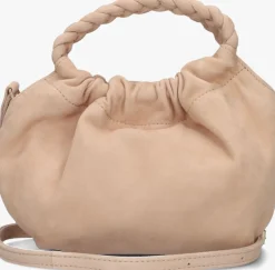 UNISA schoudertas zameli beige Outlet