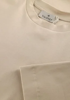 VALENZA polo 1001 interlock supima tshirt beige