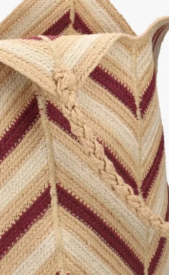 VANESSA BRUNO schoudertas panier beige New