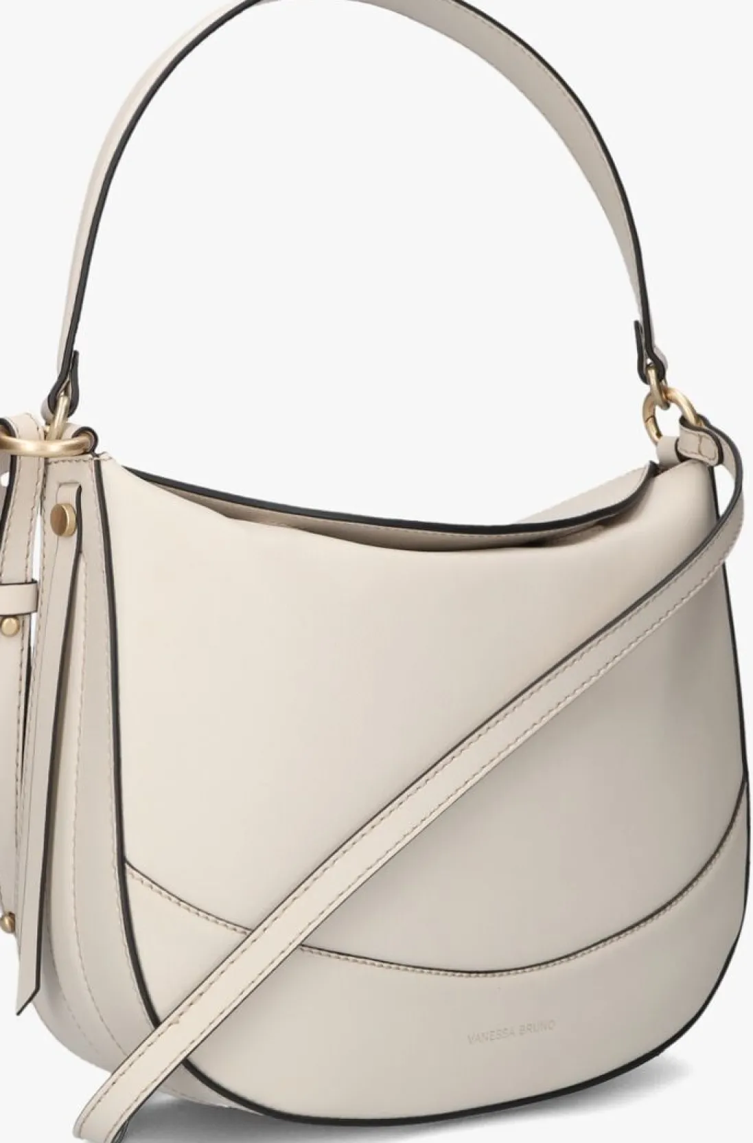 VANESSA BRUNO schoudertas daily bag mm beige