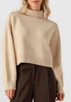 VANESSA BRUNO trui ballerine pull col montant beige Discount