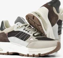 VIA VAI lage sneakers liz dae beige