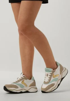 VOILE BLANCHE lage sneakers club108 beige New