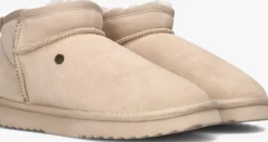 WARMBAT vachtlaarzen durack beige