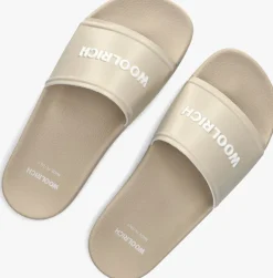 WOOLRICH badslippers slide sandal dames beige Hot