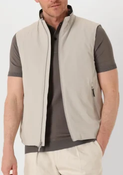 WOOLRICH bodywarmer sailing 2 layers vest beige Best