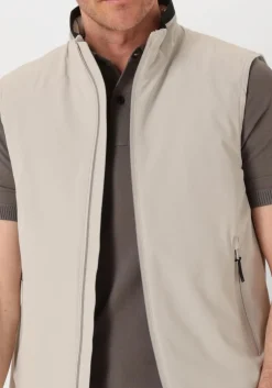 WOOLRICH bodywarmer sailing 2 layers vest beige Best