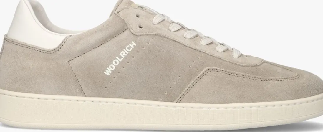 WOOLRICH lage sneakers swing court manh beige New