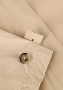 WOOLRICH parka's summer trench beige New