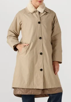 WOOLRICH winterjassen all weather coat beige Online