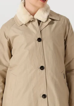 WOOLRICH winterjassen all weather coat beige Online