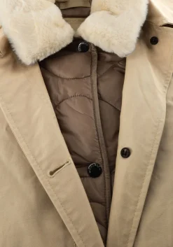 WOOLRICH winterjassen all weather coat beige Online