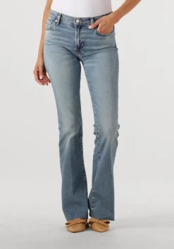 7 FOR ALL MANKIND e bootcut jeans bootcut tailorless fancy with raw cut blauw