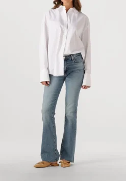 7 FOR ALL MANKIND e bootcut jeans bootcut tailorless fancy with raw cut blauw