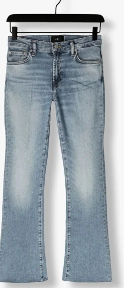 7 FOR ALL MANKIND e bootcut jeans bootcut tailorless fancy with raw cut blauw