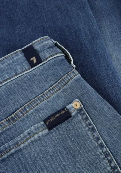 7 FOR ALL MANKIND e flared jeans modern dojo trouser royalty with carpenter details blauw Discount