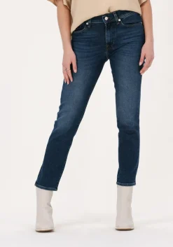 7 FOR ALL MANKIND e straight leg jeans roxanne anke blauw Best
