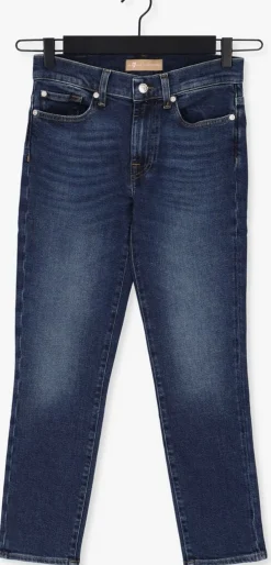 7 FOR ALL MANKIND e straight leg jeans roxanne anke blauw Best