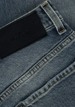 7 FOR ALL MANKIND e straight leg jeans tall logan strovepipe higher with unrolled hem blauw Sale