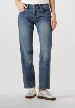 7 FOR ALL MANKIND e straight leg jeans calie straight jasper blauw Sale