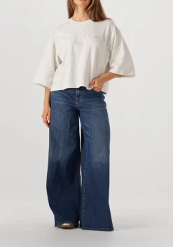 7 FOR ALL MANKIND e wide jeans marie wide leg artifact blauw