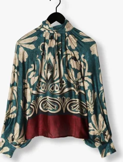 AMAYA AMSTERDAM e blouses feline blauw New