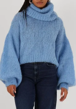AMERICAN DREAMS e coltrui pepper roll neck cropped blauw Best