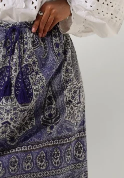 ANTIK BATIK e maxirok tajar skirt blauw Clearance
