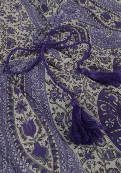 ANTIK BATIK e maxirok tajar skirt blauw Clearance