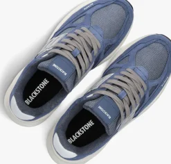 BLACKSTONE e lage sneakers flint moss blauw Best