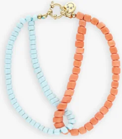 BONNIE STUDIOS e armbanden double blue bracelet blauw Discount