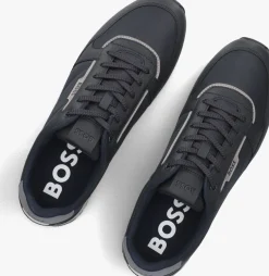 BOSS e lage sneakers kai runn blauw Clearance