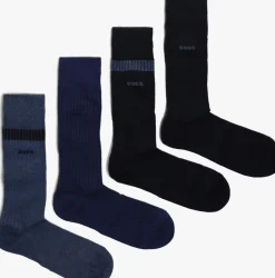 BOSS e sokken 4p rs rib giftset cc blauw Sale
