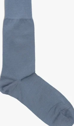 CARLO LANZA e sokken 100 classico blauw New