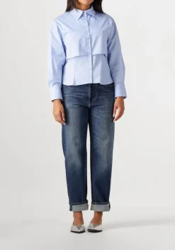 CO'COUTURE e blouses sandy double layer shirt blauw New