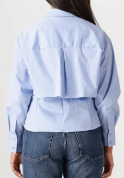 CO'COUTURE e blouses sandy double layer shirt blauw New