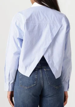CO'COUTURE e blouses gia crop shirt blauw Best
