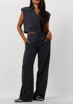 CO'COUTURE e gilet vola crop waistcoat blauw Online