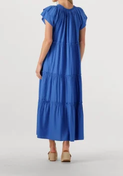 CO'COUTURE e maxi jurk new sunrise dress blauw