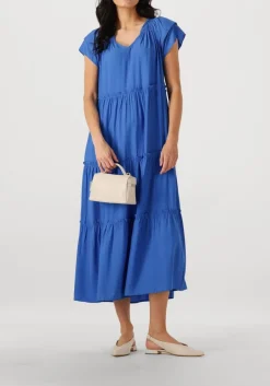 CO'COUTURE e maxi jurk new sunrise dress blauw