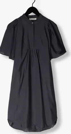 CO'COUTURE e midi jurk callum volume dress blauw Best