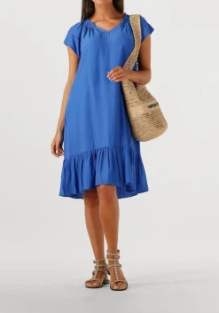 CO'COUTURE e mini jurk sunrise cropped dress blauw Best