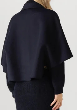 DANTE6 blauwe trui yuria turtle neck sweater donkerblauw Sale